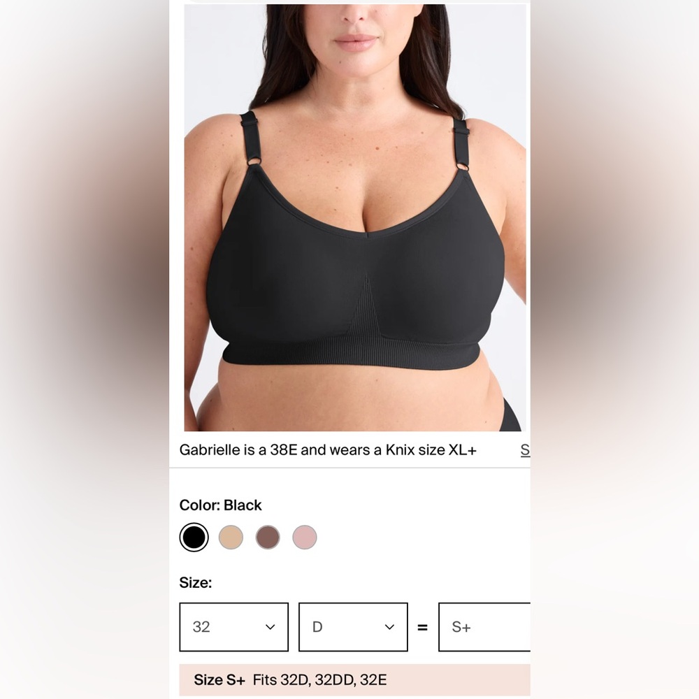 Knix Good To Go seamless bra